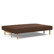 Sofa rozkładana Sly dębowe nogi Taura Cappuccino Innovation