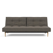 Sofa rozkładana Splitback Flashtex Dark Grey Styletto Innovation