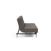Sofa rozkładana Splitback Flashtex Dark Grey Styletto Innovation