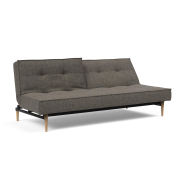 Sofa rozkładana Splitback Flashtex Dark Grey Styletto Innovation