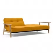Sofa rozkładana Splitback Frej Dąb naturalny Burned Curry Innovation