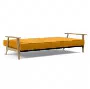 Sofa rozkładana Splitback Frej Dąb naturalny Burned Curry Innovation