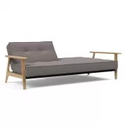 Sofa rozkładana Splitback Frej Dąb naturalny Dance Grey Innovation