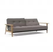 Sofa rozkładana Splitback Frej Dąb naturalny Dance Grey Innovation