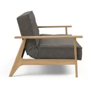 Sofa rozkładana Splitback Frej Dąb naturalny Dark Grey Innovation