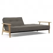 Sofa rozkładana Splitback Frej Dąb naturalny Dark Grey Innovation