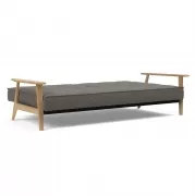 Sofa rozkładana Splitback Frej Dąb naturalny Dark Grey Innovation