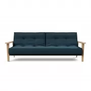 Sofa rozkładana Splitback Frej Dąb naturalny Navy Blue Innovation