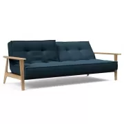 Sofa rozkładana Splitback Frej Dąb naturalny Navy Blue Innovation