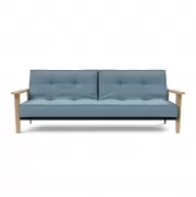 Sofa rozkładana Splitback Frej Dąb naturalny light blue Innovation
