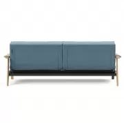 Sofa rozkładana Splitback Frej Dąb naturalny light blue Innovation