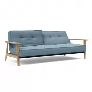 Sofa rozkładana Splitback Frej Dąb naturalny light blue Innovation