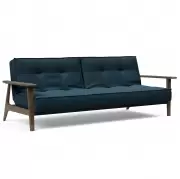 Sofa rozkładana Splitback Frej dąb przydymiony Argus Navy Blue Innovation