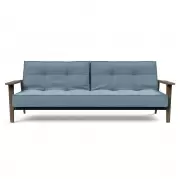 Sofa rozkładana Splitback Frej dąb przydymiony Mixed Dance Light Blue Innovation