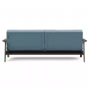 Sofa rozkładana Splitback Frej dąb przydymiony Mixed Dance Light Blue Innovation