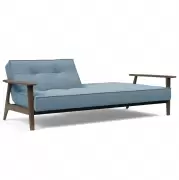 Sofa rozkładana Splitback Frej dąb przydymiony Mixed Dance Light Blue Innovation