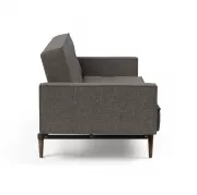 Sofa rozkładana Splitback z podłokietnikami Dark Grey Innovation