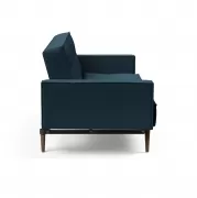 Sofa rozkładana Splitback z podłokietnikami Navy Blue Innovation