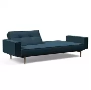 Sofa rozkładana Splitback z podłokietnikami Navy Blue Innovation