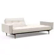 Sofa rozkładana Splitback z podłokietnikami Off-White Innovation