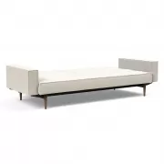 Sofa rozkładana Splitback z podłokietnikami Off-White Innovation