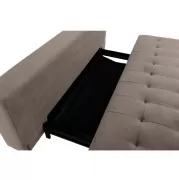 Sofa z funkcją spania Blain beżowa Actona Company