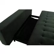 Sofa z funkcją spania Blain ciemnozielona Actona Company