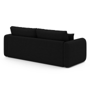 Sofa z funkcją spania Dormi czarna Micadoni