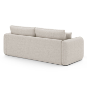 Sofa z funkcją spania Dormi jasnobeżowa Micadoni
