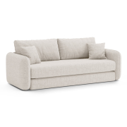 Sofa z funkcją spania Dormi jasnobeżowa Micadoni
