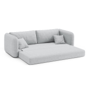 Sofa z funkcją spania Dormi jasnoszara Micadoni