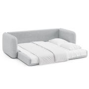 Sofa z funkcją spania Dormi jasnoszara Micadoni