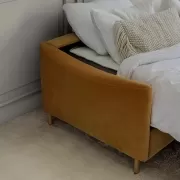 Sofa z funkcją spania Frances 2,5 seat karmel Sits
