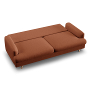 Sofa z funkcją spania Naomi ceglasta Micadoni