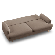 Sofa z funkcją spania Naomi jasnobrązowa Micadoni