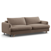 Sofa z funkcją spania Naomi jasnobrązowa Micadoni
