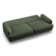 Sofa z funkcją spania Naomi zielona Micadoni