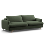 Sofa z funkcją spania Naomi zielona Micadoni