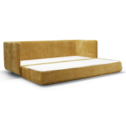 Sofa z funkcją spania Stina żółta Sits