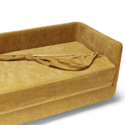 Sofa z funkcją spania Stina żółta Sits