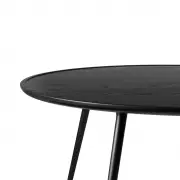 Stół Accent 140 cm czarny dąb Mater