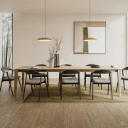 Stół Rozkładany Rocco 200-280x100 Dąb Zimny