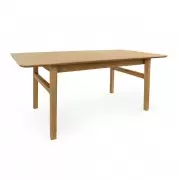 Stół Rozkładany Curved Dębowy Woodman