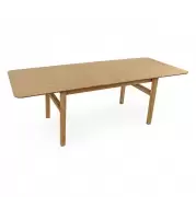 Stół Rozkładany Curved Dębowy Woodman