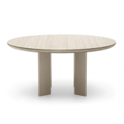 Stół Sandy 160 cm White Travertino - Matt Pearl Beige Calligaris