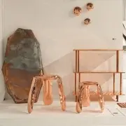 STOŁEK PLOPP STANDARD MIEDZIANY ZIETA