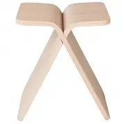 Stołek X-Stool dąb bielony Bolia
