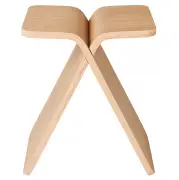 Stołek X-Stool dąb lakierowany Bolia