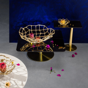 Stolik kawowy Flash Square brass Tom Dixon