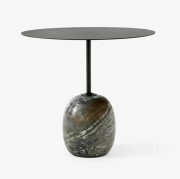 Stolik Lato LN9 ciepła zieleń-Verde Alpi marble Andtradition